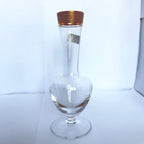 Vază Cristal 24% PbO – Ø6 × 16 cm