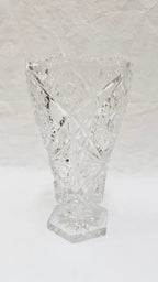 Vază din Cristal 24% PbO – Ø15,5 × 26 cm