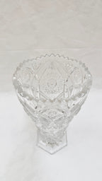 Vază din Cristal 24% PbO – Ø15,5 × 26 cm