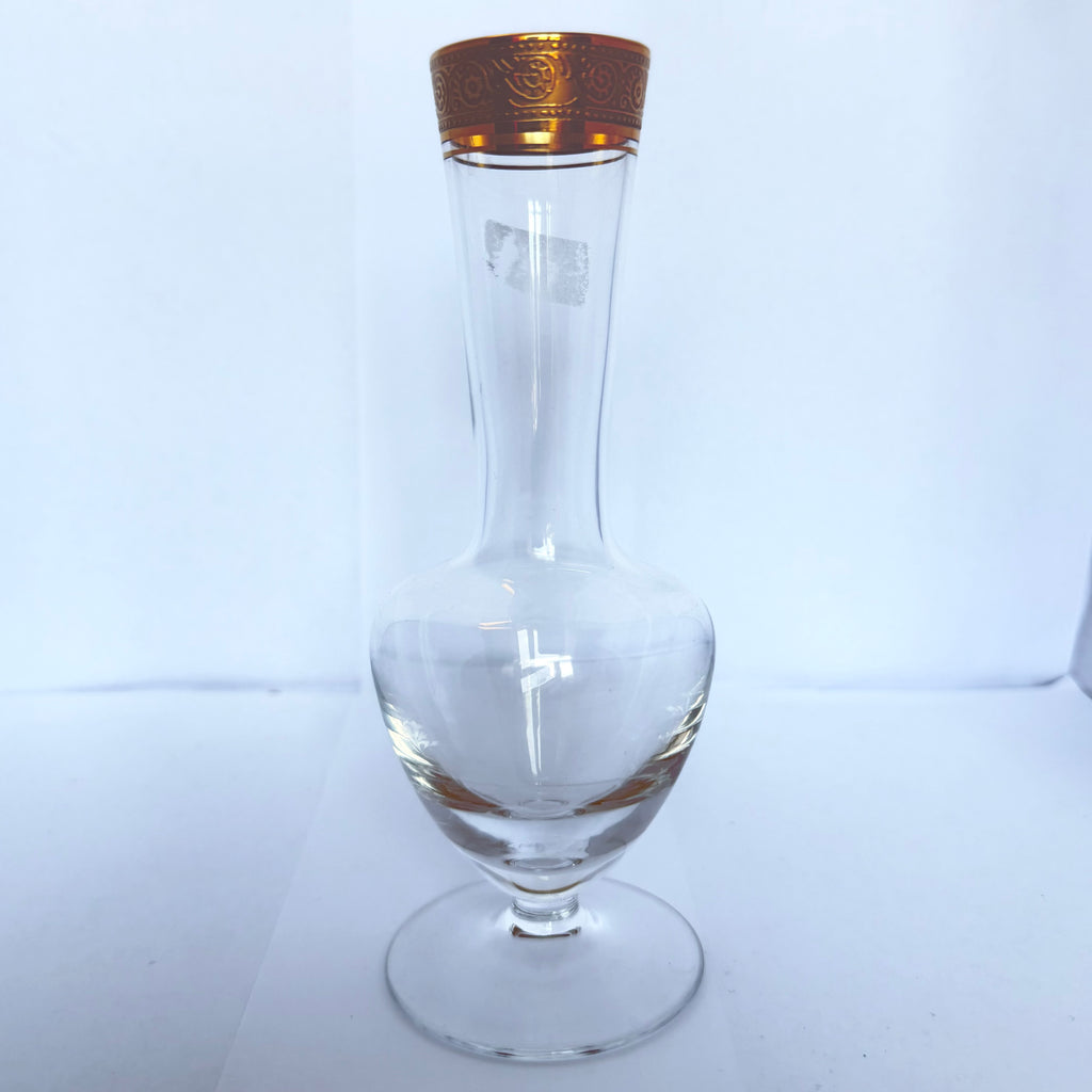Vază Cristal 24% PbO – Ø6 × 16 cm