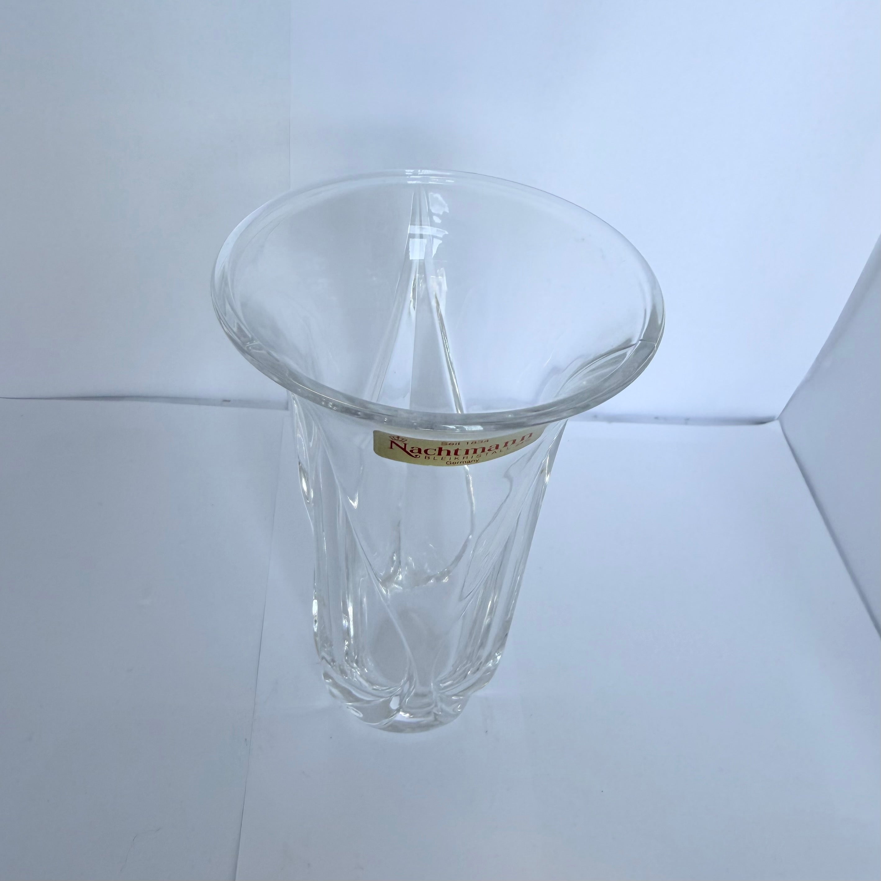 Vază Cristal Nachtmann 24% PbO – Ø10 × 15 cm