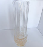Vază Cristal 24% PbO Transparentă – Ø7 × 23 cm