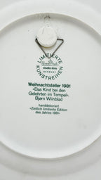 Farfurie Decorativă Rosenthal din Porțelan, Pictată Manual, Ediție Limitată – Ø29 cm