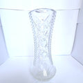 Vază Cristal 24% PbO Transparentă – Ø8 × 18 cm