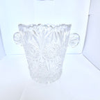 Frapieră din Cristal Transparent – Ø12,5 × 14 cm