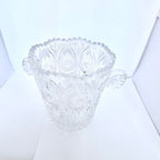Frapieră din Cristal Transparent – Ø12,5 × 14 cm
