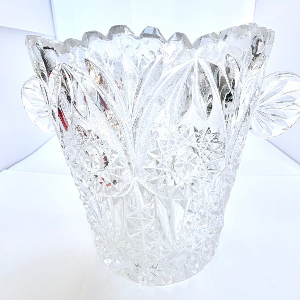 Frapieră din Cristal Transparent – Ø12,5 × 14 cm