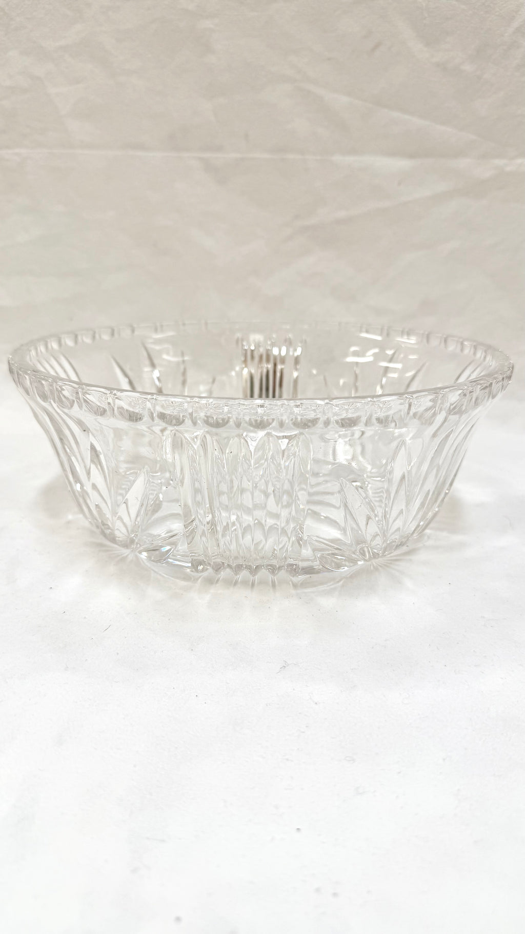 Bol din Cristal 24% PbO – Ø23,5 × 9 cm
