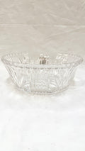 Bol din Cristal 24% PbO – Ø23,5 × 9 cm