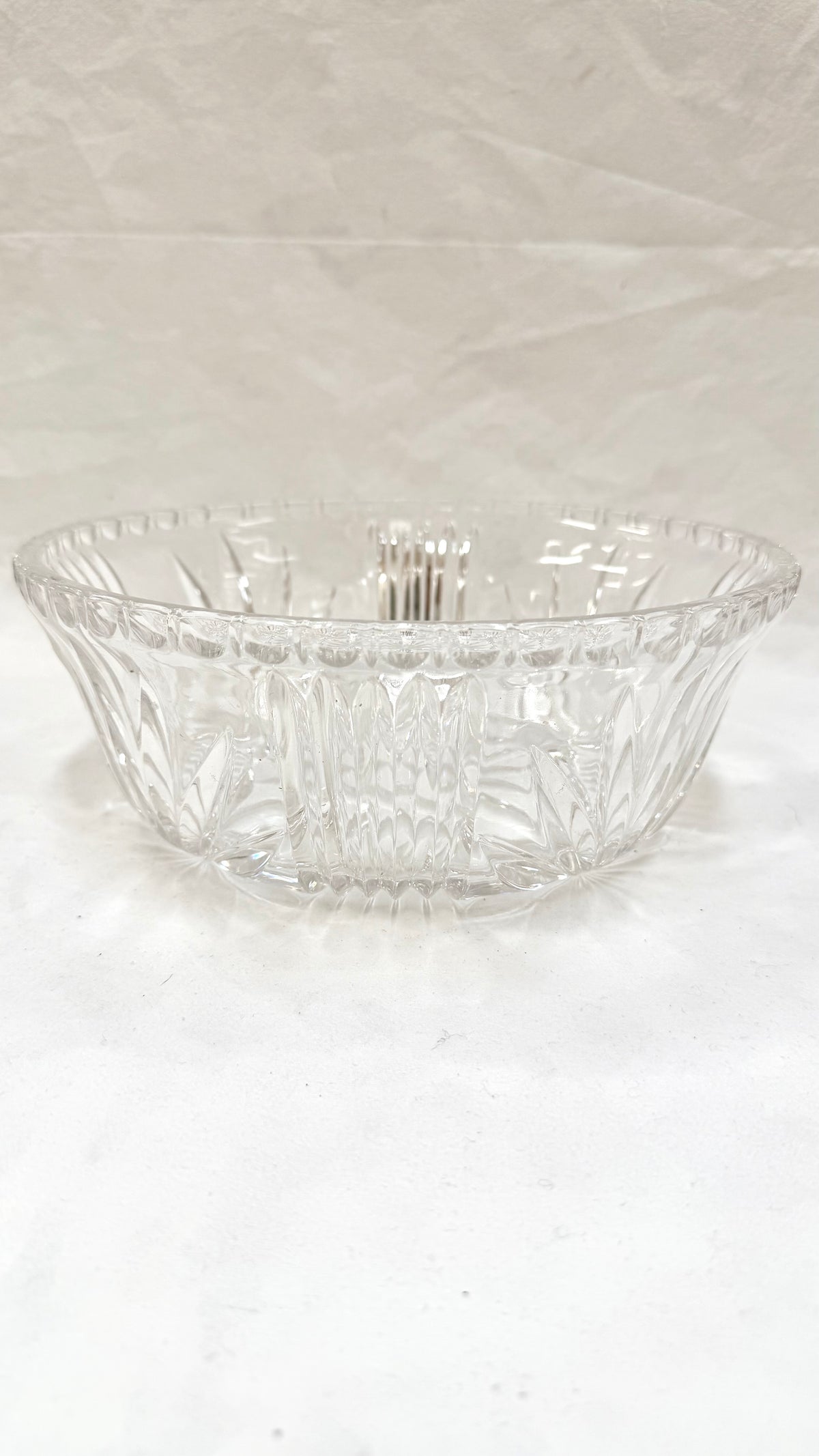 Bol din Cristal 24% PbO – Ø23,5 × 9 cm