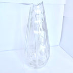 Vază Cristal 24% PbO Transparentă – Ø9 × 23 cm