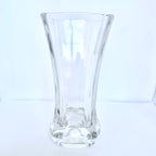 Vază din Sticlă Transparentă – 9 × 9 × 17 cm