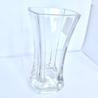 Vază din Sticlă Transparentă – 9 × 9 × 17 cm
