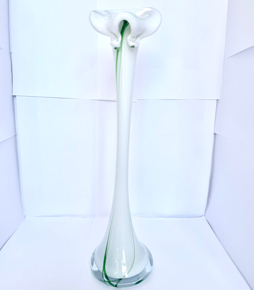 Vază din Sticlă Murano – Ø8 × 34 cm