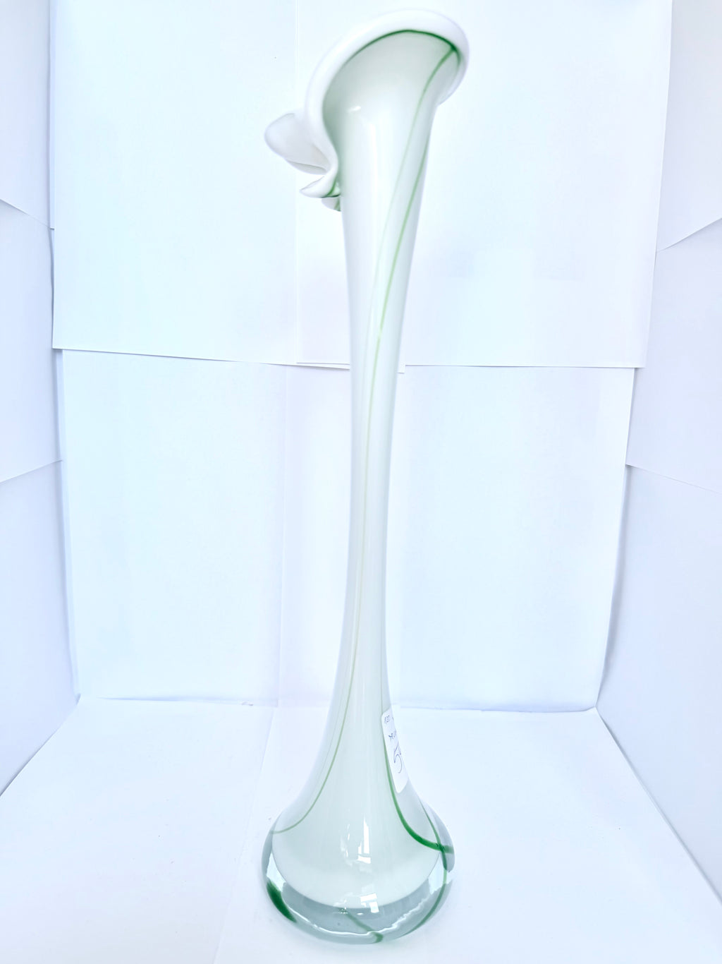Vază din Sticlă Murano – Ø8 × 34 cm