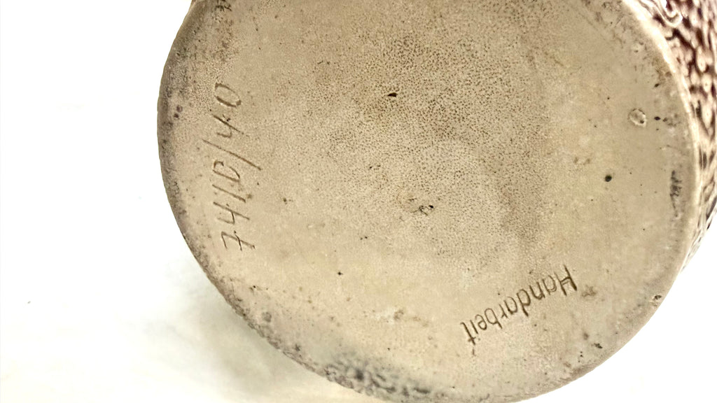 Vază din Ceramică Lucrată Manual – Ø23 × 37 cm