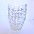 Vază din Cristal 24% PbO Transparentă – 11,5 x 7 x 15,5cm