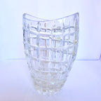 Vază din Cristal 24% PbO Transparentă – 11,5 x 7 x 15,5cm