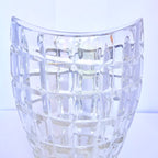 Vază din Cristal 24% PbO Transparentă – 11,5 x 7 x 15,5cm