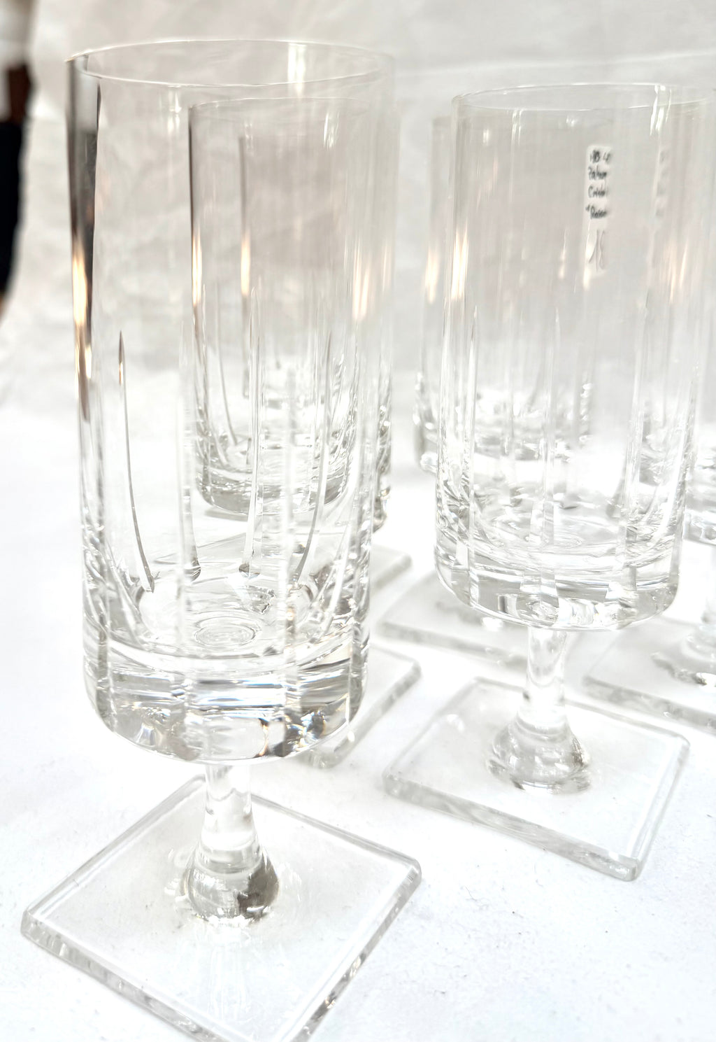 Set 6 Pahare Rosenthal din Cristal 24% PbO – Ø5 × 15 cm