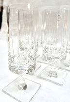 Set 6 Pahare Rosenthal din Cristal 24% PbO – Ø5 × 15 cm