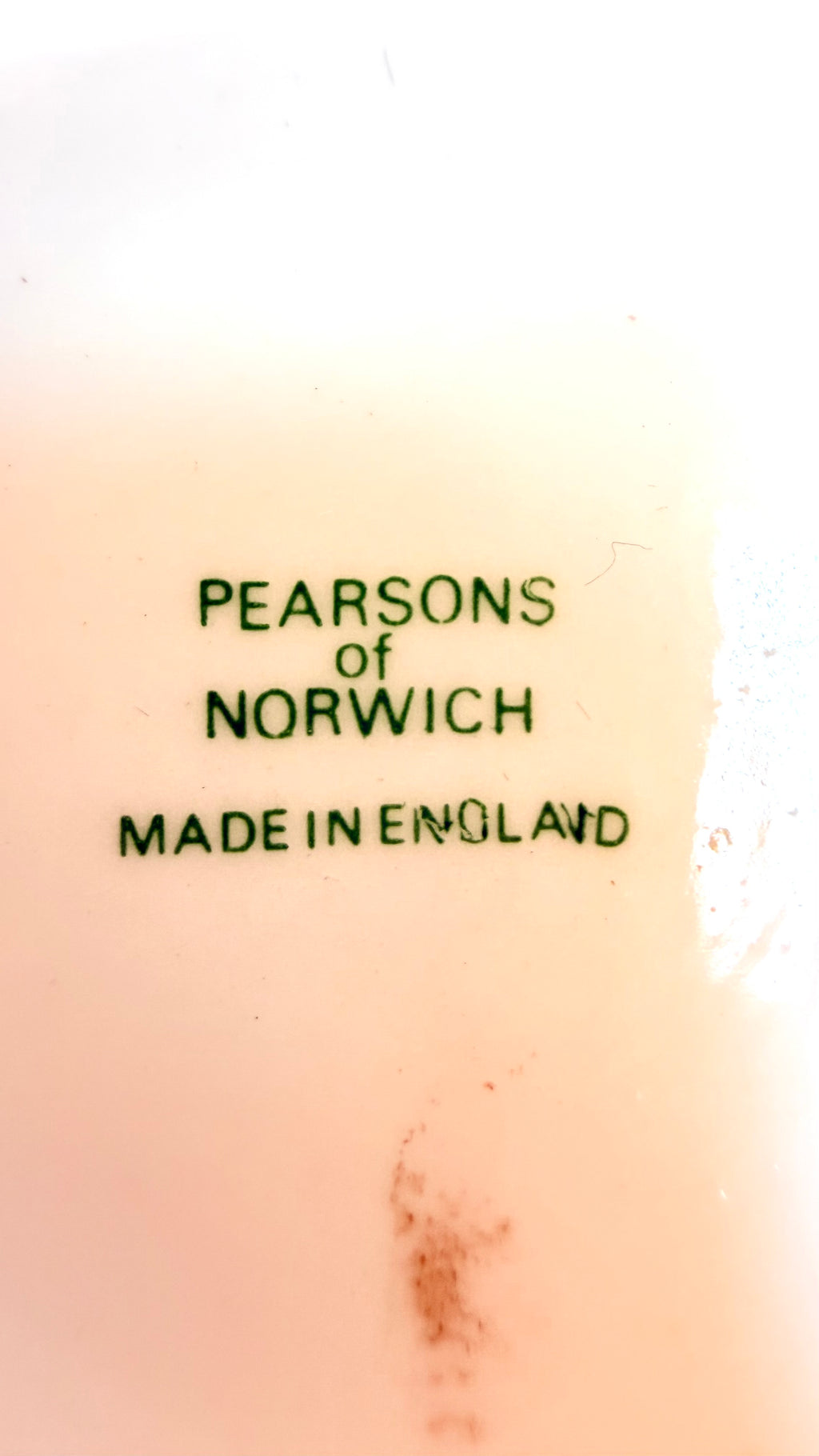 Vază Pearsons & Norwich din Porțelan Alb – Ø7 × 14 cm