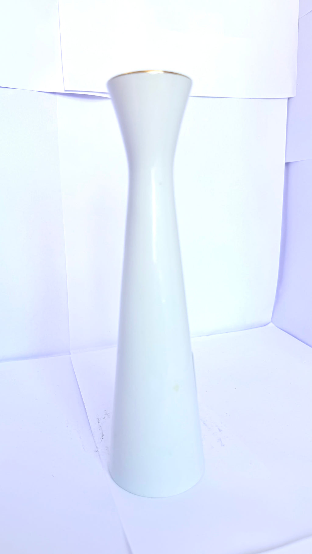 Vază din Porțelan Alb H&G – Ø5 × 19,5 cm