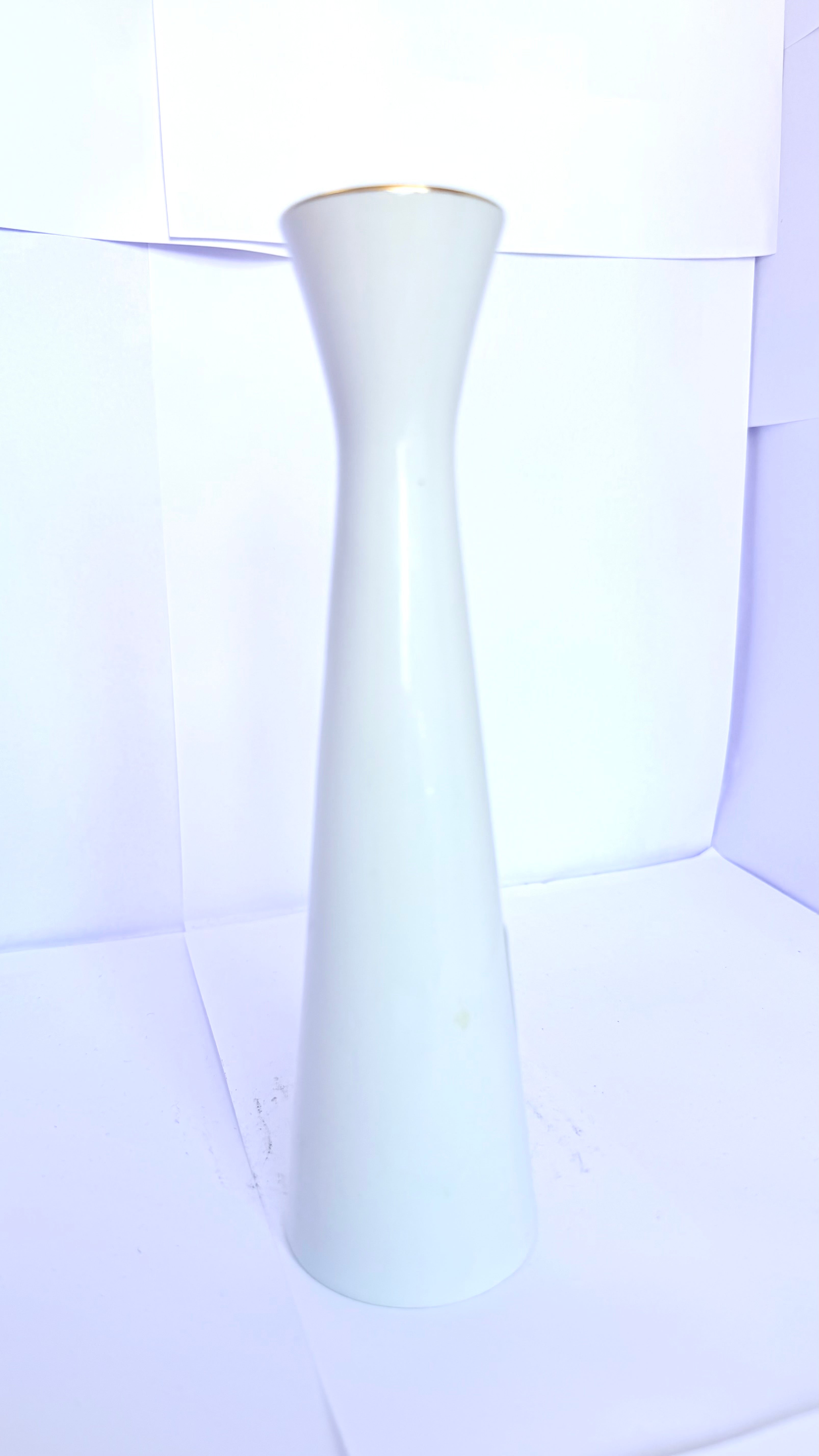 Vază din Porțelan Alb H&G – Ø5 × 19,5 cm