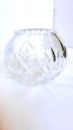 Vază din Cristal 24% PbO – Ø8 × 6 cm