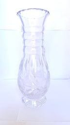 Vază din Cristal 24% PbO – Ø10 × 25,5 cm