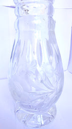 Vază din Cristal 24% PbO – Ø10 × 25,5 cm