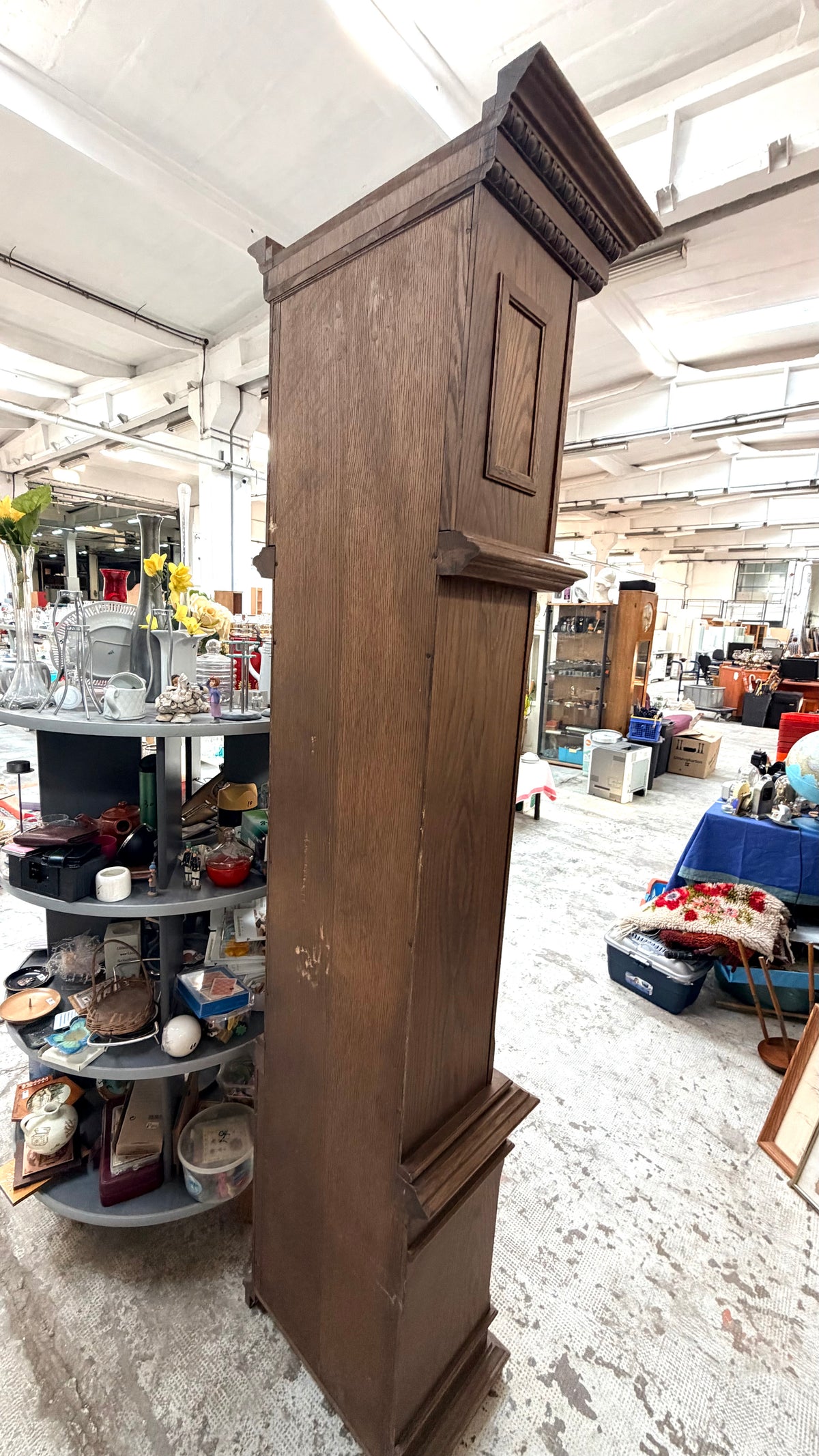 Pendulă de Podea Menzinger cu 3 Greutăți – 50 × 32 × 215 cm