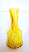 Vază din Sticlă Murano Galbenă – Ø12 × 22,5 cm