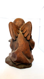 Statuetă din Lemn Lucrată Manual – 12,5 × 12 × 18,5 cm
