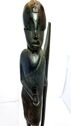 Statuetă din Lemn – 6 × 5 × 37,5 cm