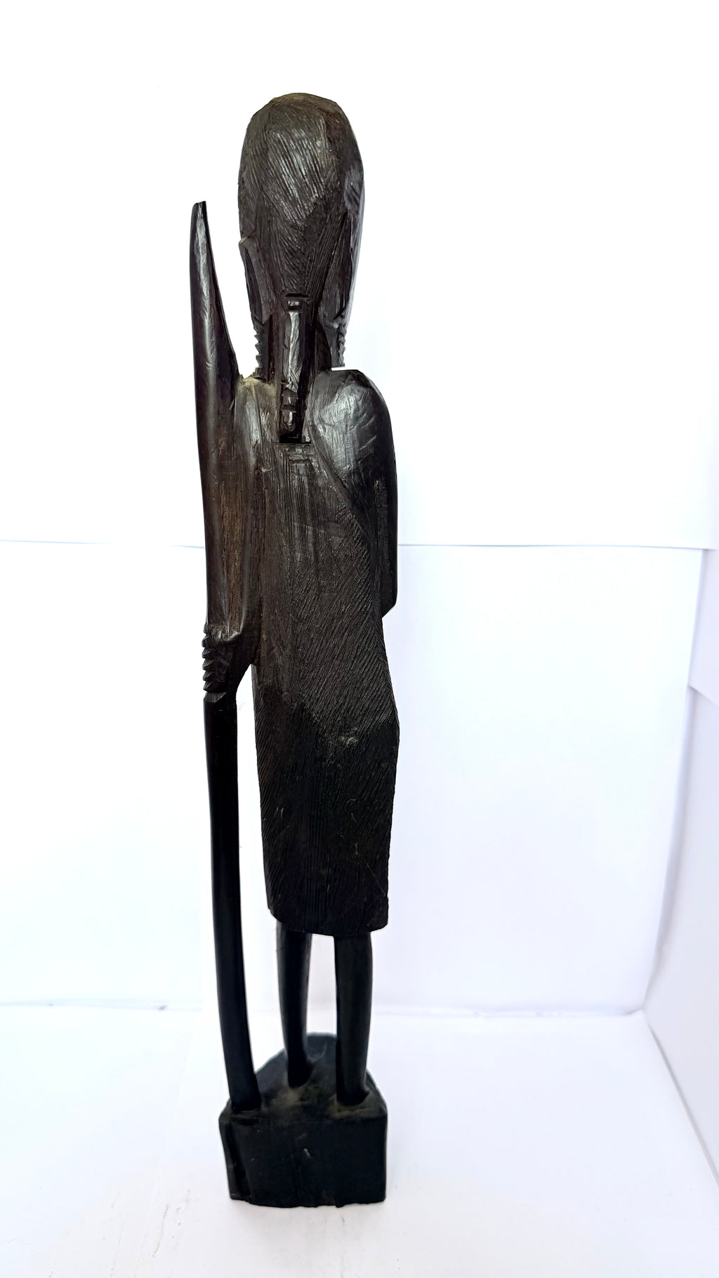 Statuetă din Lemn – 6 × 5 × 37,5 cm