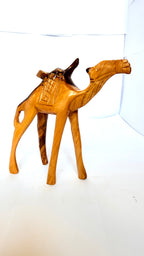 Statuetă din Lemn – 14 × 4 × 14 cm
