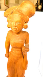 Statuetă din Lemn – 13 × 11,5 × 44 cm