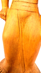 Statuetă din Lemn – 13 × 11,5 × 44 cm