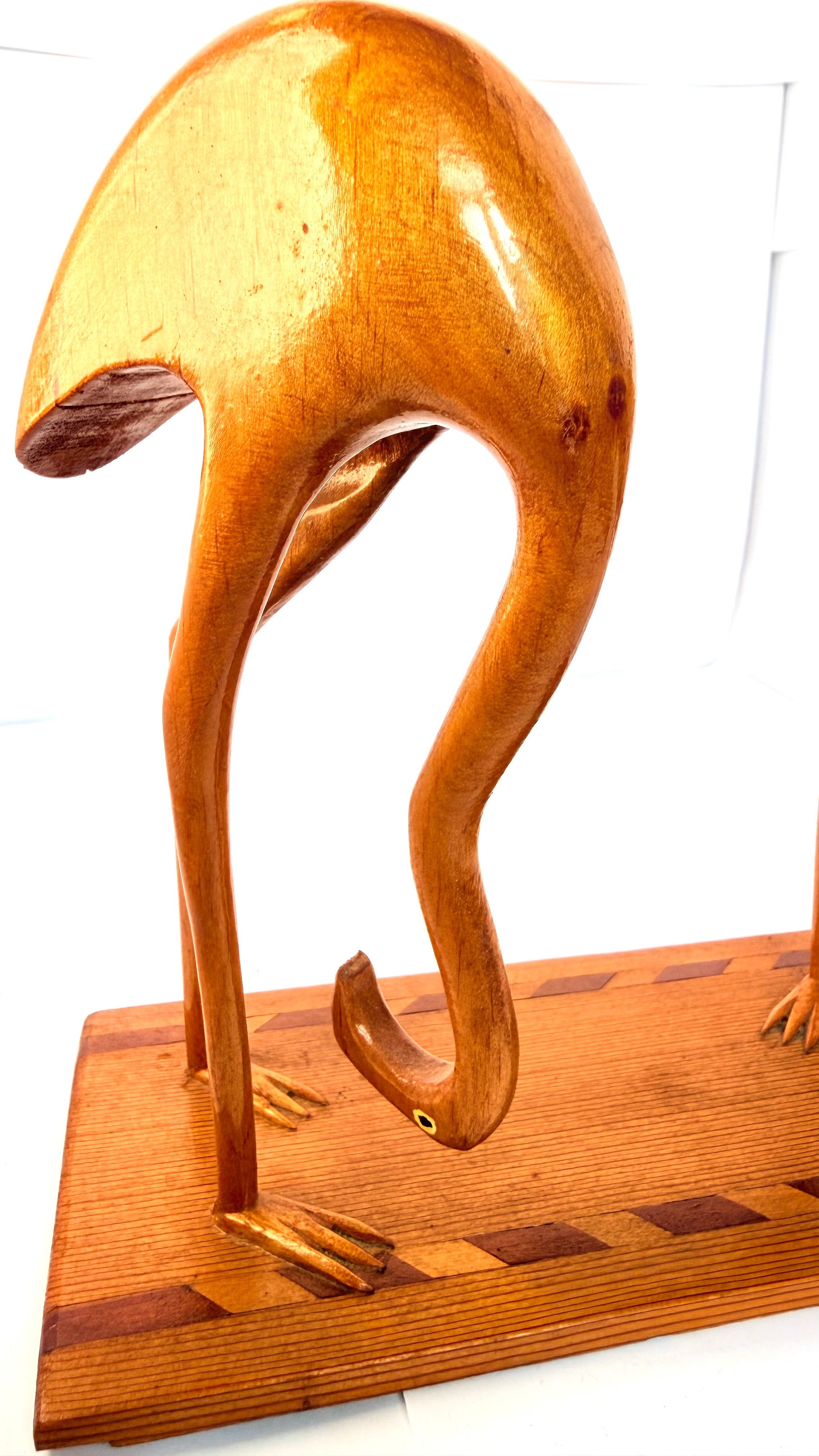 Statuetă din Lemn – 18,5 × 8,5 × 21,5 cm