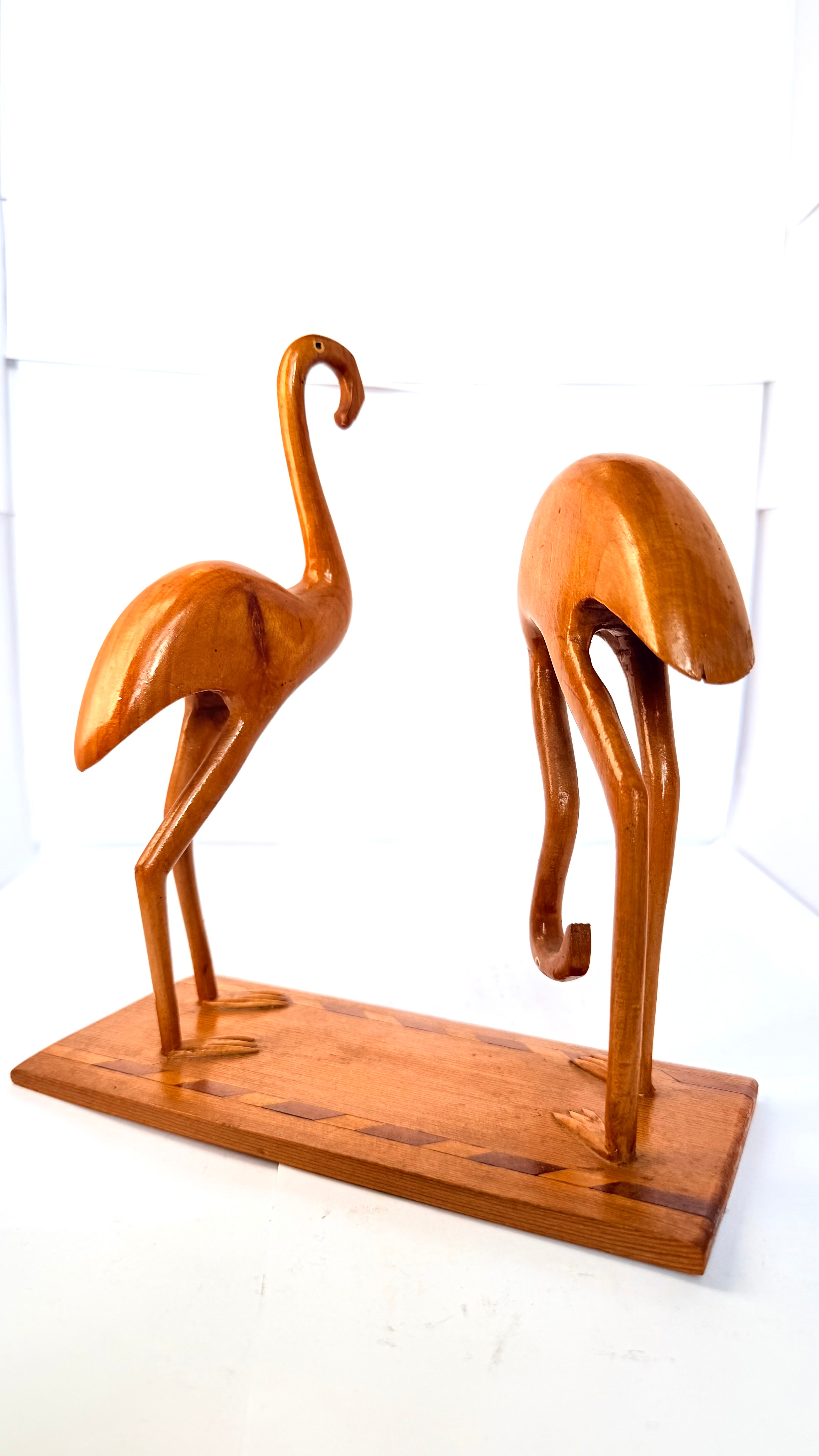 Statuetă din Lemn – 18,5 × 8,5 × 21,5 cm