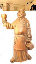Statuetă din Lemn Lucrată Manual – 26 × 17 × 43 cm