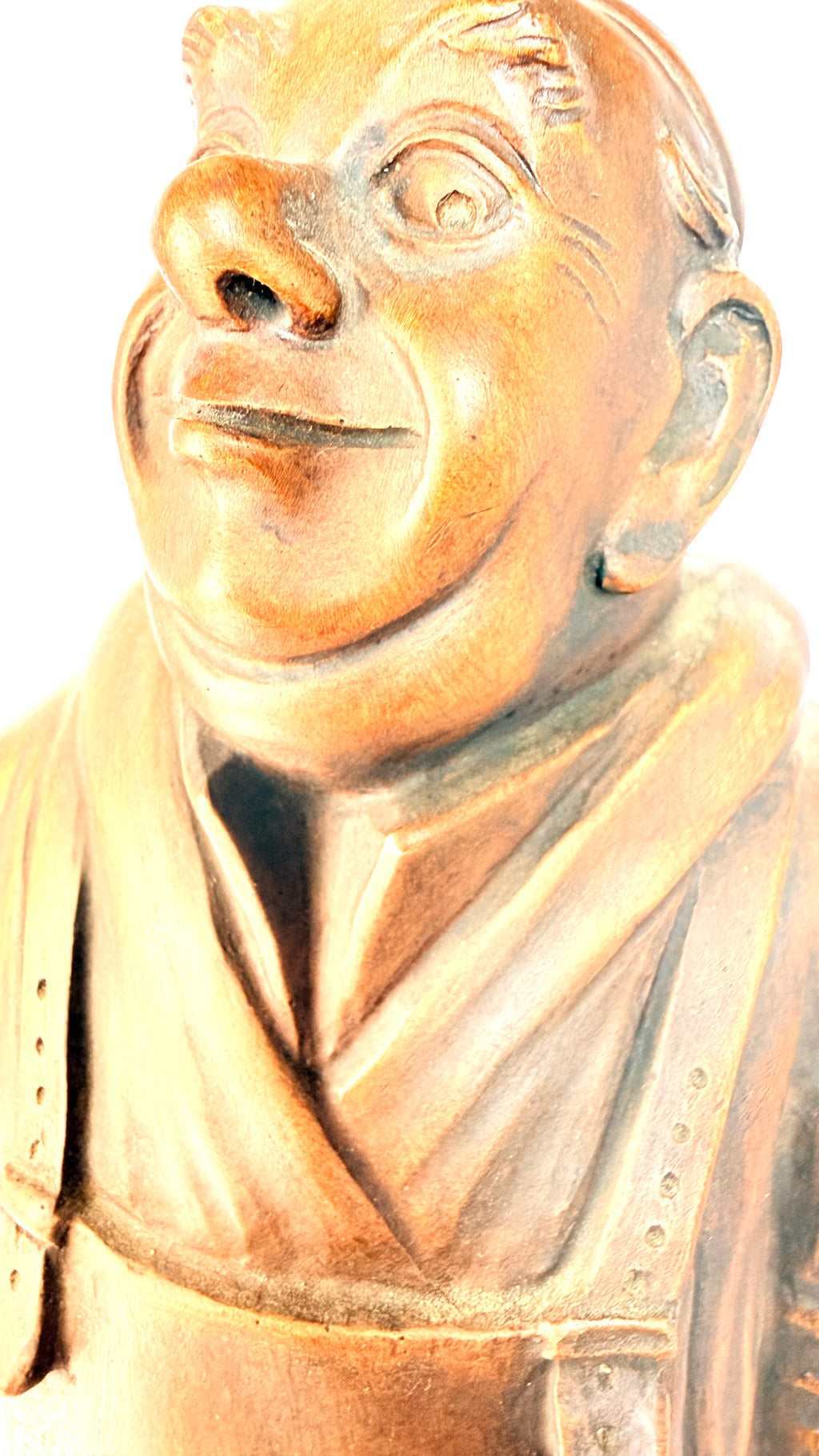 Statuetă din Lemn Lucrată Manual – 26 × 17 × 43 cm