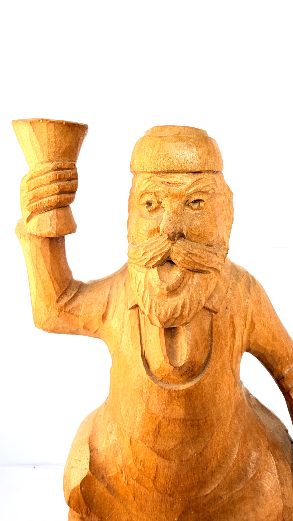 Statuetă din Lemn – 14 × 7 × 31 cm