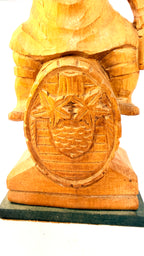 Statuetă din Lemn – 14 × 7 × 31 cm
