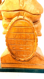 Statuetă din Lemn – 14 × 7 × 31 cm