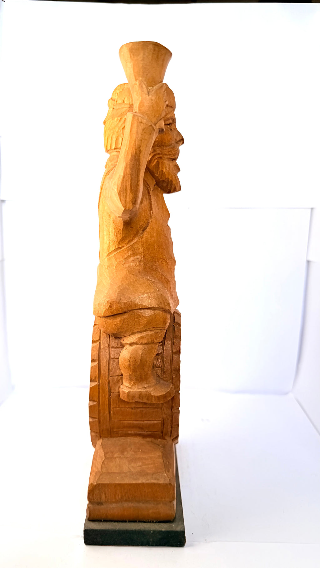 Statuetă din Lemn – 14 × 7 × 31 cm