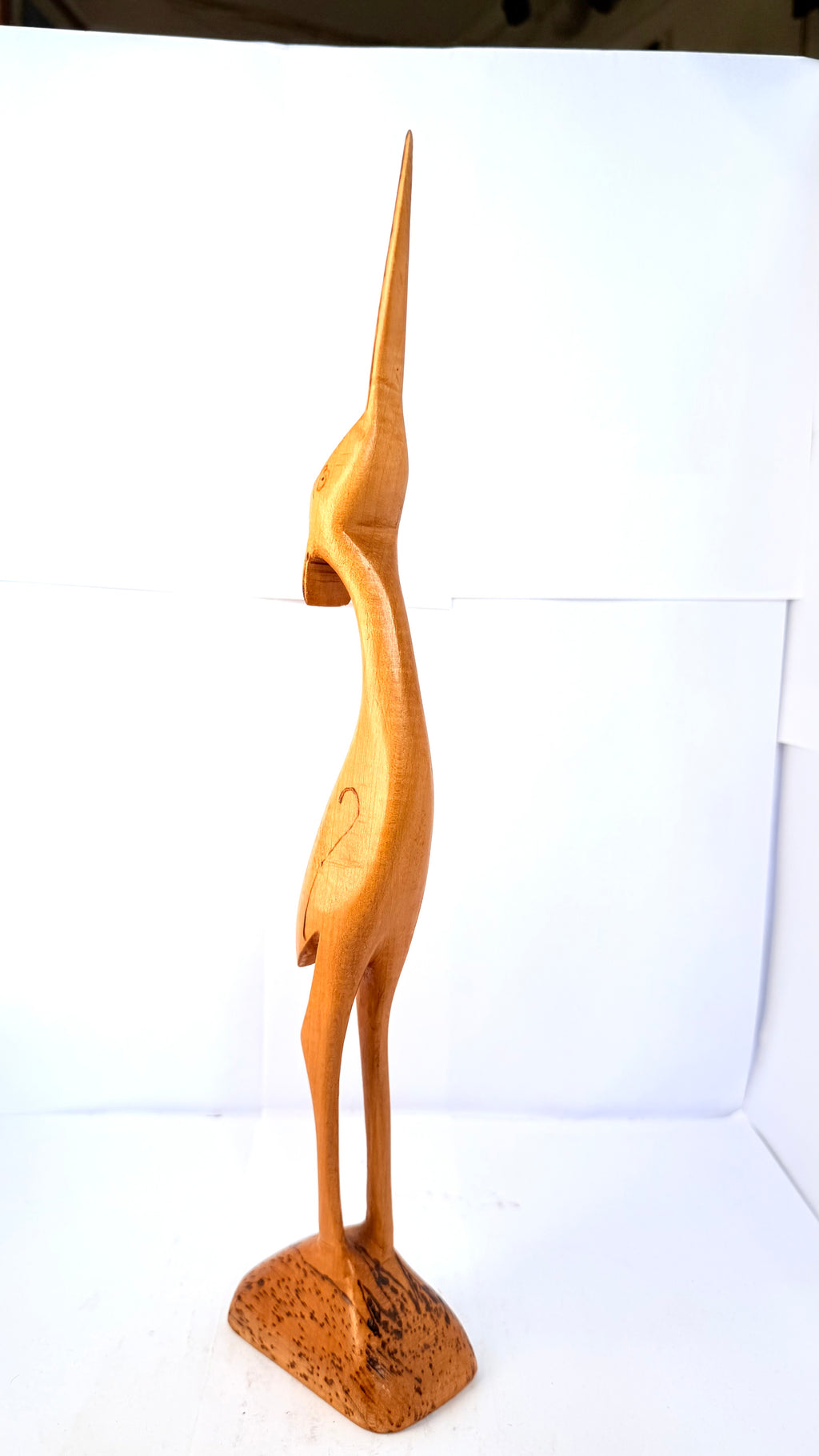 Statuetă din Lemn – 7,5 × 4,5 × 34 cm