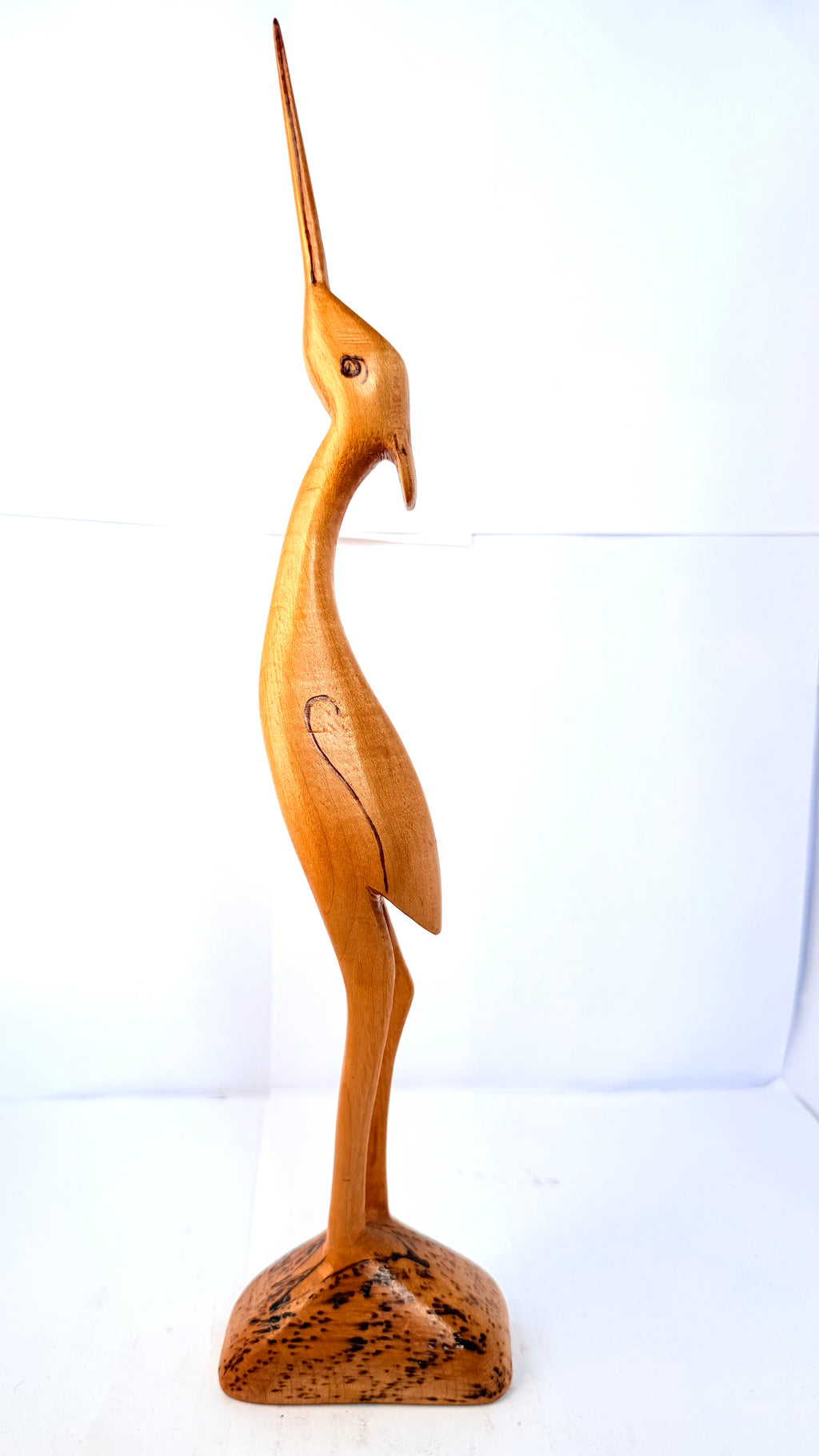 Statuetă din Lemn – 7,5 × 4,5 × 34 cm