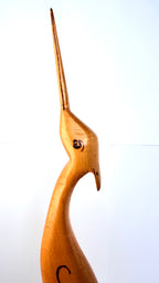 Statuetă din Lemn – 7,5 × 4,5 × 34 cm